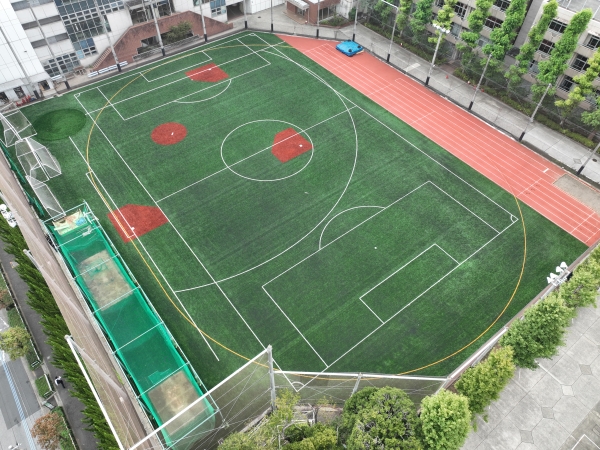 東京成徳大学高等学校 グラウンドリニューアル（人工芝張替え）