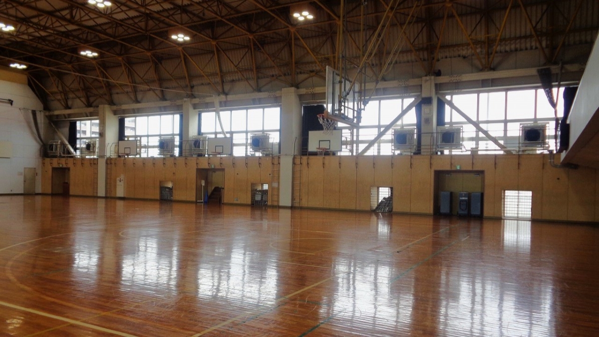 東京成徳大学高等学校 第1・第5体育館 空調機設置工事